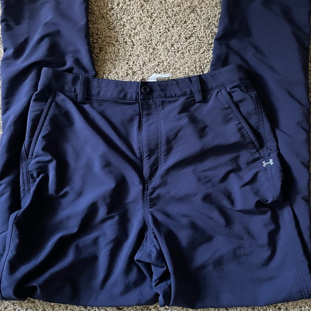 Under Armour golf pants blue